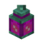 Magenta Oxidized Copper Lantern