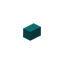 Wool Cyan AntiBlock Button
