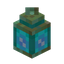 Cyan Weathered Copper Lantern