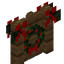 Spruce Fence Gate with Wreath