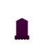 Large Purple Candle