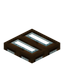 Dark Oak Glass Trapdoor