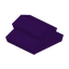 Purple Concrete Top Roof