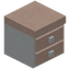 White Kitchen Drawer