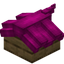 Pink Longer Top Roof Block (Oak)