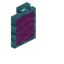 Magenta Blue Bioshroom Tall Seat Back