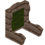 Green Baobab Fancy Seat Back