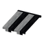 Black Striped Awning