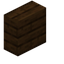 Dark Oak Vertical Slab
