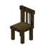 Oak Striped Chair