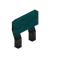 Cyan Smogstem Raised Seat Back