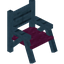 Purple Lawn Chair
