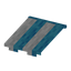 Light Blue Striped Awning