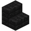 Cracked Lunar Stone Brick Stairs