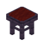 Red Mauve Seat