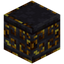 Curly Gilded Blackstone Pillar