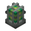 Green Andesite Cage Lamp