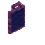Blue Pink Bioshroom Tall Seat Back