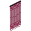 Tall Pink Curtains