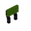 Lime Lunar Raised Seat Back