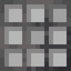 Square Black Stained Glass Pane