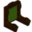Lime Edelwood Fancy Seat Back