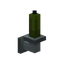 Green Silver Wall Candle