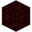 Tiled Bordered Red Nether Bricks
