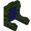 Blue Florus Fancy Seat Back