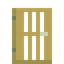 Pine Tropical Door