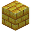Small Raw Gold Block Bricks