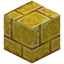 Etched Raw Gold Block Bricks