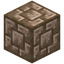 Brick Bordered Raw Iron Block