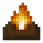 Dark Oak Campfire