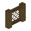 Oak Lattice Fence