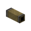 Small Restrictive Cobalt Brass Item Pipe