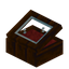 Red Edelwood Display Case