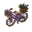 Cute Purple Bicycle