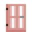 Paneled Cherry Door