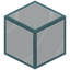 Connecting Tinted Cyan Stained Glass
