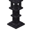 Polished Blackstone Lantern