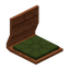 Green Floor Chair (Acacia)