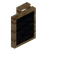 Black Pine Tall Seat Back