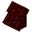 Red Nether Bricks Steep Top Roof