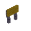 Yellow Otherplanks Raised Seat Back