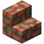 Raw Copper Brick Stairs