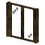 Rectangle Oak Window