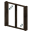 Rectangle Maple Window