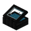 Light Blue Ebony Display Case