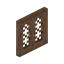 Jungle Lattice Fence Gate